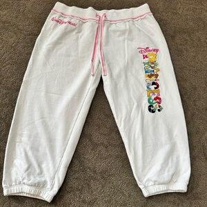 Disney Capri Sweatpants with Princess Design